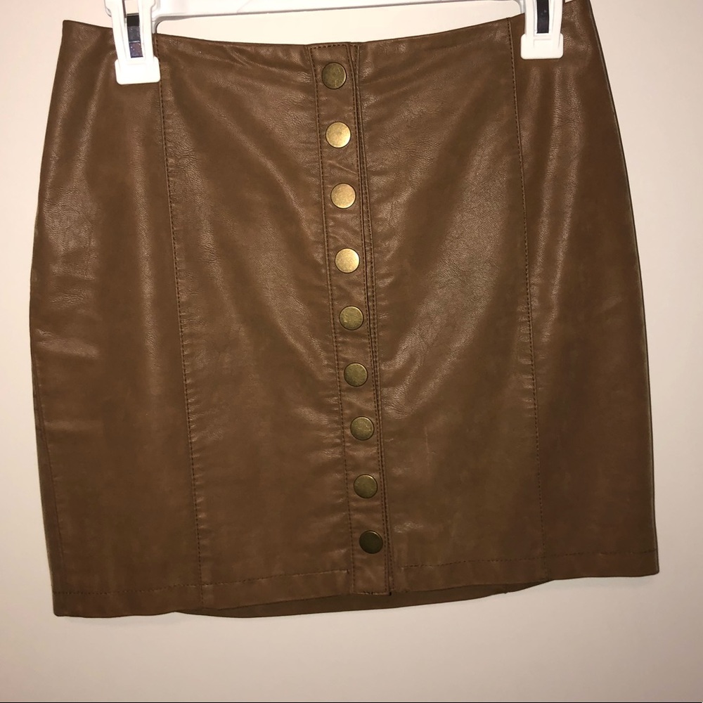 Free people mini skirt